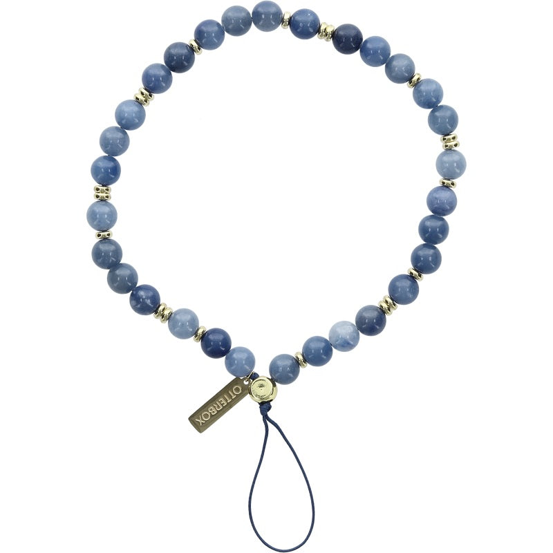 OtterBox Beaded Wristlet Strap Indigo Lagoon Blue - (77-96862), Boost Personality, Compatible With Cases Have Built-in Anchor Point, 2 Years