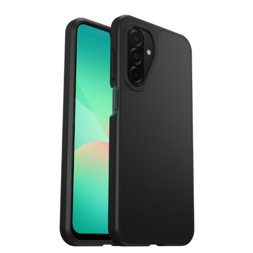 OtterBox React Samsung Galaxy A26 5G (6.7') Case Black - (77-97662),Antimicrobial,DROP+ Military Standard,Raised Edges,7