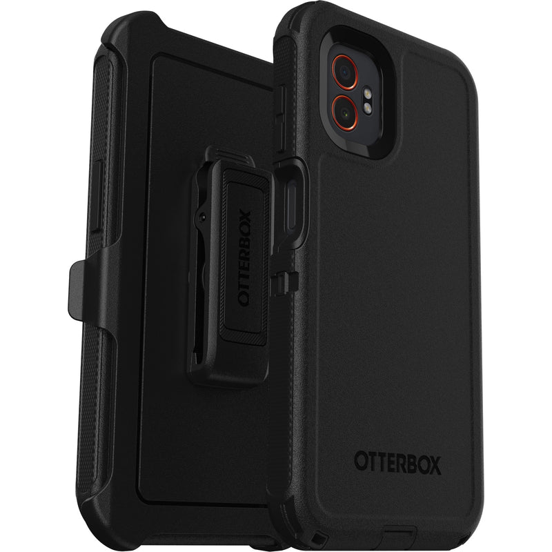 OtterBox Defender Samsung Galaxy XCover7 Pro 5G Case Black - (77-97773), DROP+ 7X Military Standard, Multi-Layer, Port Covers, 7