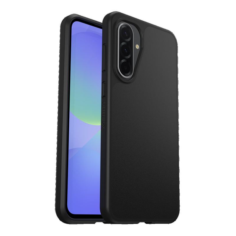 OtterBox React Samsung Galaxy A36 5G (6.7') Case Black - (77-97780),Antimicrobial,DROP+ Military Standard,Raised Edges,7