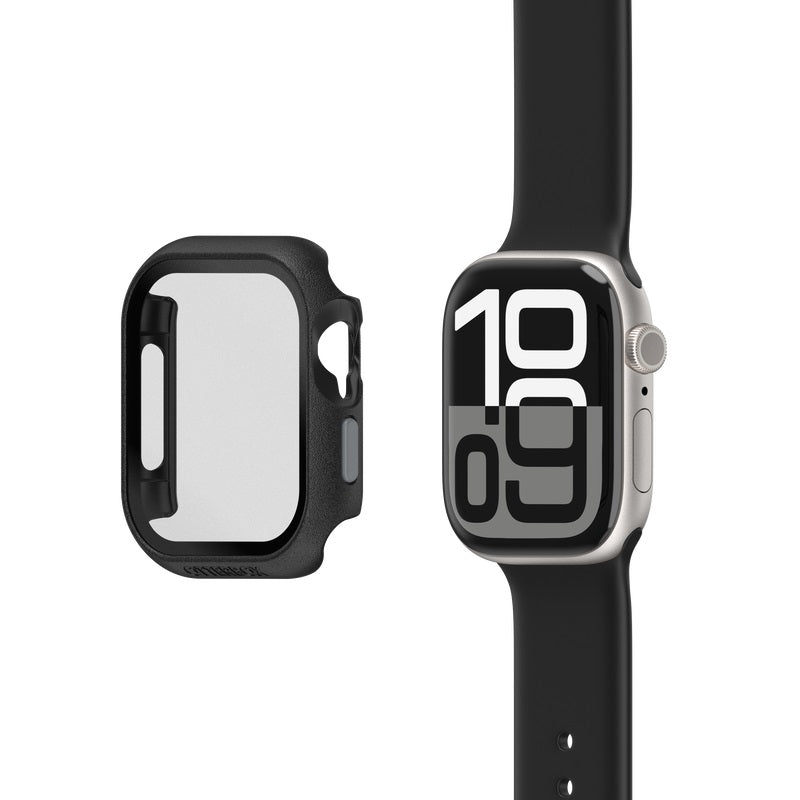 OtterBox Apple Watch Series 10 46MM Eclipse Case with Screen Protector Pavement (Black/Grey) -  (77-97908),Touch Sensitivity, 2 Years