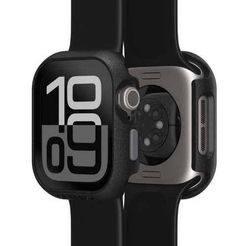 OtterBox Appple Watch Series 10 42MM Eclipse Case with Screen Protector Pavement Black - (77-97913),Touch Sensitivity, 2 Years