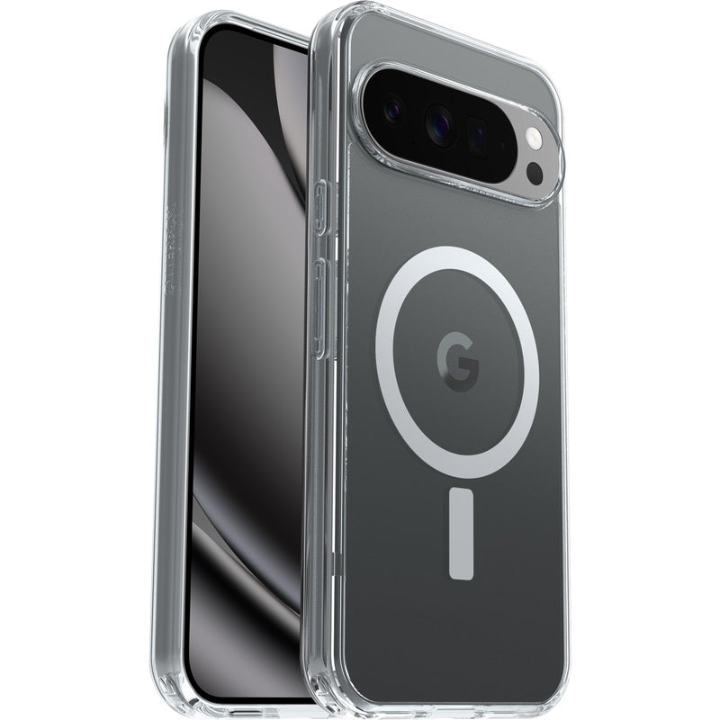 OtterBox Symmetry Clear Magnets Google Pixel 10/Pixel 10 Pro - Case Clear (77-98095), DROP+ 3X Military Standard, 7