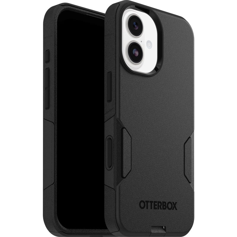 OtterBox Commuter Apple iPhone 17 (6.3') Case Black - (77-98294), DROP+ 3X Military Standard, Pocket Friendly, Hassle-Free, 7