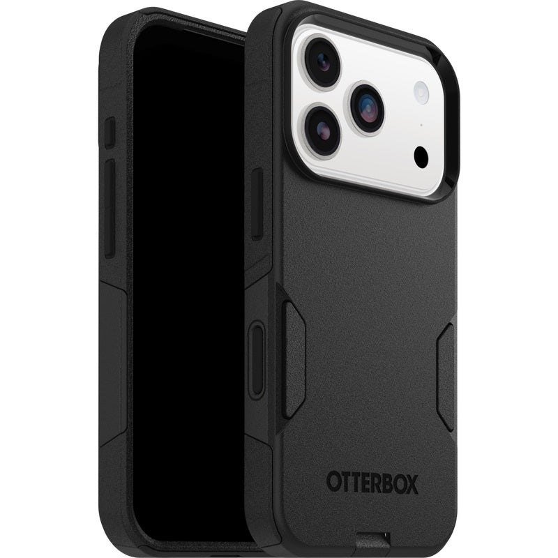 OtterBox Commuter Apple New iPhone Pro 2026 / iPhone 17 Pro (6.3') Case Black - (77-98323), DROP+ 3X Military Standard,7