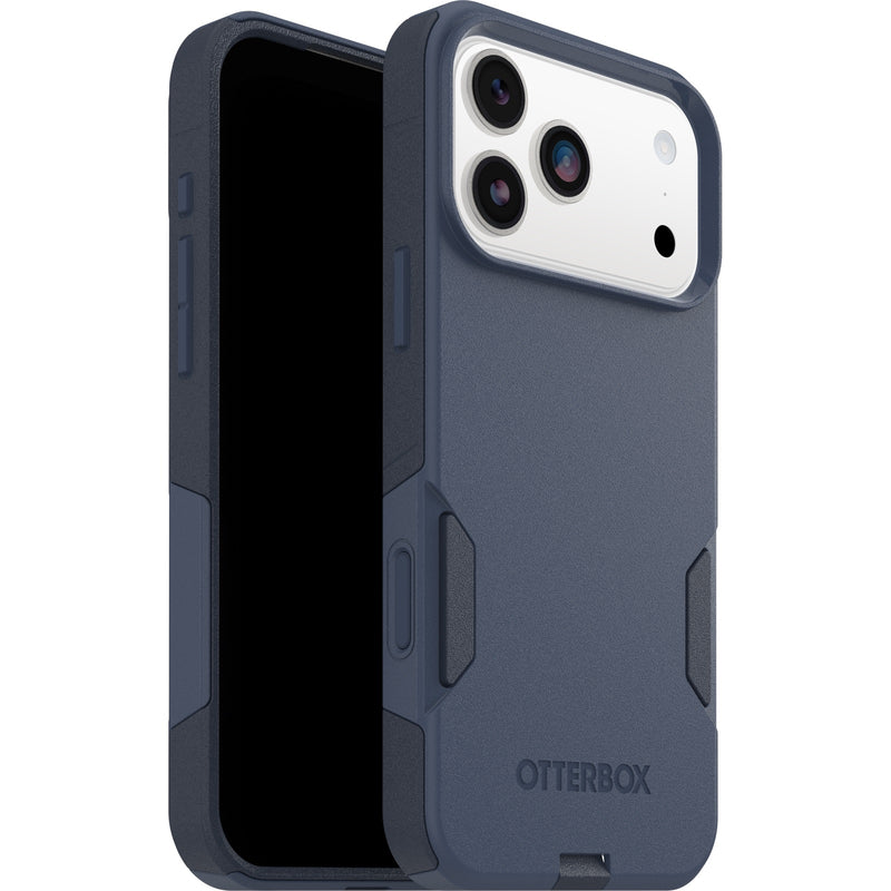 OtterBox Commuter Apple iPhone 17 Pro Max (6.9') Case Blue Sentiment - (77-98346), DROP+ 3X Military Standard, Raised Edges, 7