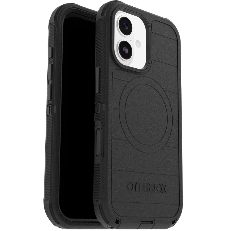 OtterBox Defender Pro MagSafe Apple iPhone 17 (6.3') Case Black No Retail Packaging - (77-98356), Camera Control, Raised Edges, 7 Years