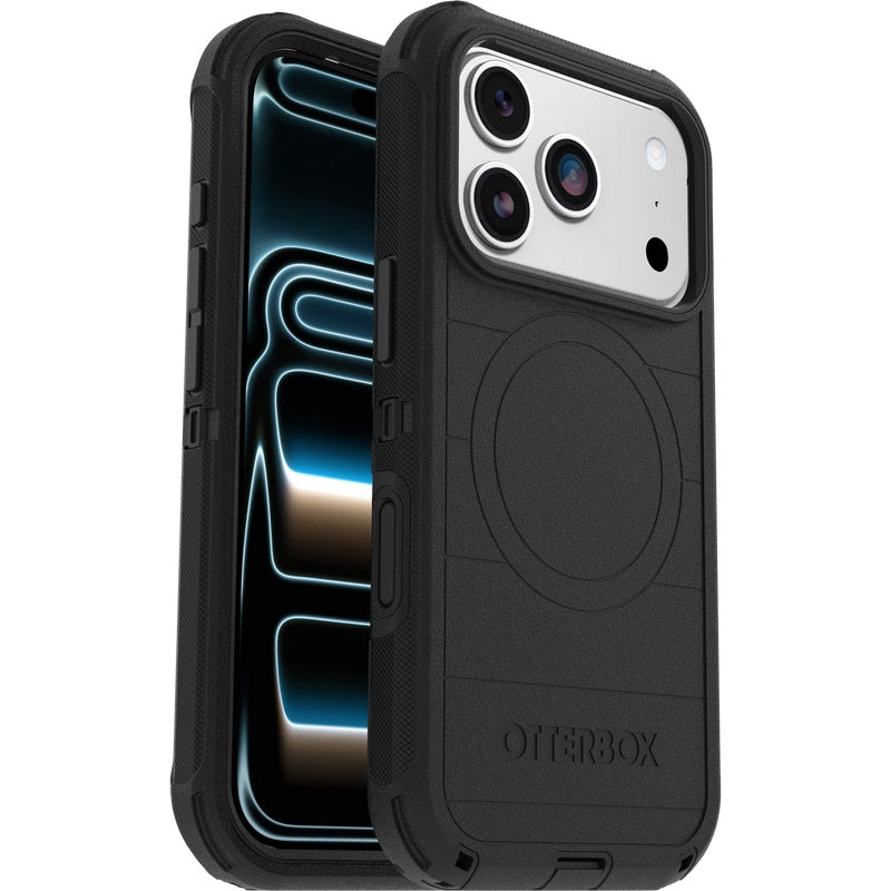 OtterBox Defender Pro MagSafe Apple iPhone 17 Pro Max (6.9') Case Black No Retail Packaging - (77-98394), Camera Control,Raised Edges,7 Years