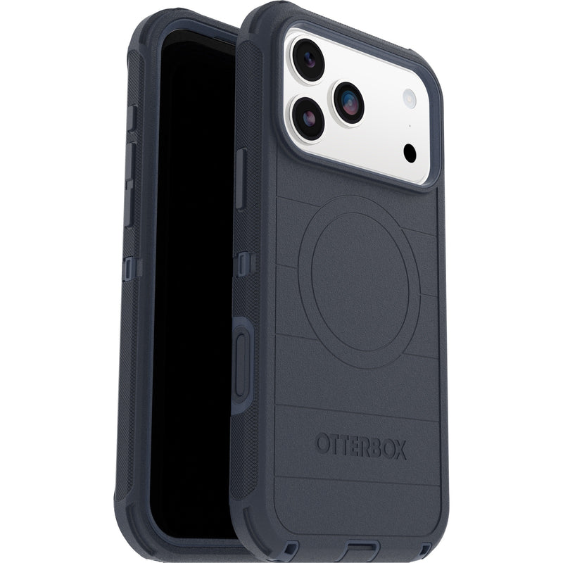 OtterBox Defender Pro MagSafe Apple iPhone 17 Pro Max (6.9') Case Blue Sentiment - (77-98396), DROP+ 7X Military Standard, Tri-Layer, 7