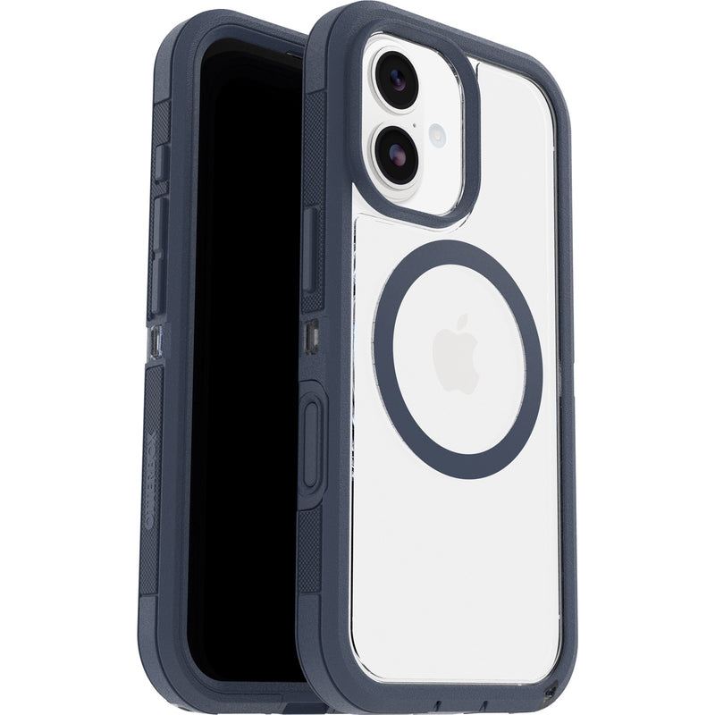 OtterBox Defender Pro XT MagSafe Apple iPhone 17 (6.3') Case Baby Blue Jeans - (77-98478), DROP+ 7X Military Standard, Raised Edges, 7