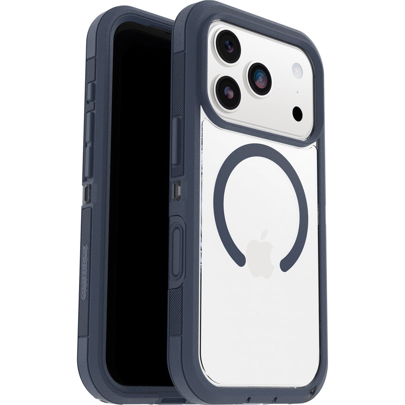 OtterBox Defender Pro XT MagSafe Apple iPhone 17 Pro Max (6.9') Case Baby Blue Jeans - (77-98532), DROP+ 7X Military Standard, 7