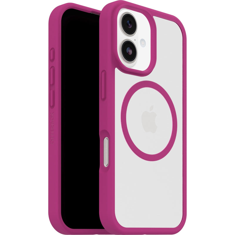 OtterBox React MagSafe Apple iPhone 17 (6.3') Case Rose Crystal (Pink/Clear) - (77-98594),DROP+ Military Standard,Raised Edges,7
