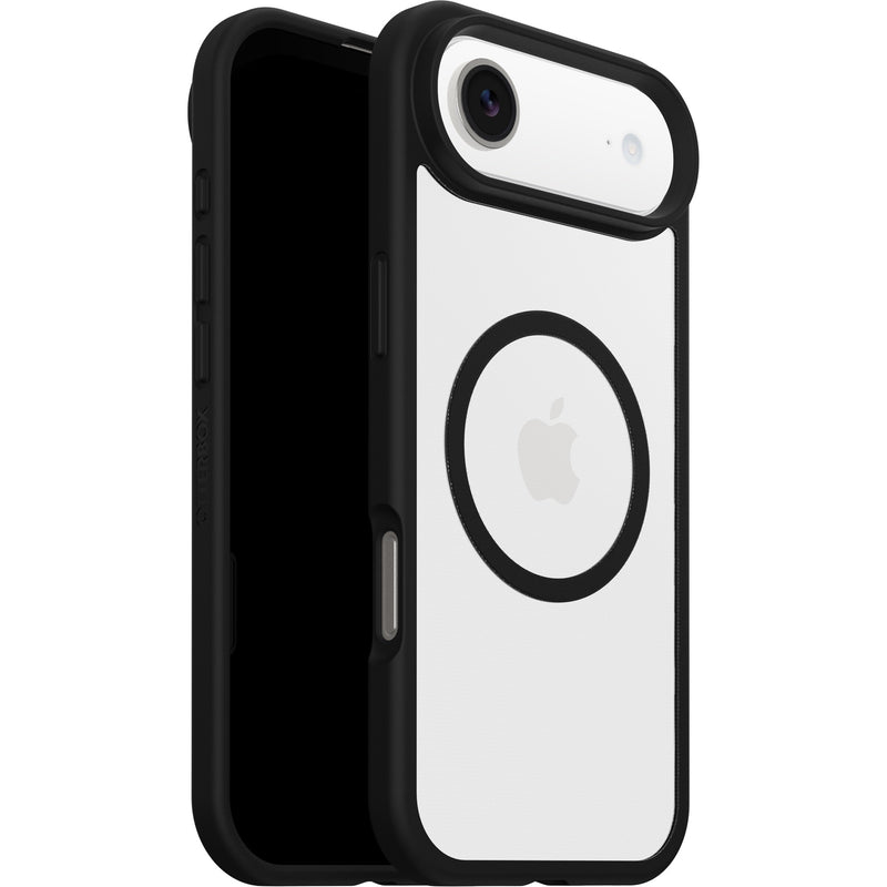 OtterBox React MagSafe Apple iPhone Air (6.5') Case Black Crystal (Clear/Black) - (77-98611),DROP+ Military Standard,Raised Edges,7