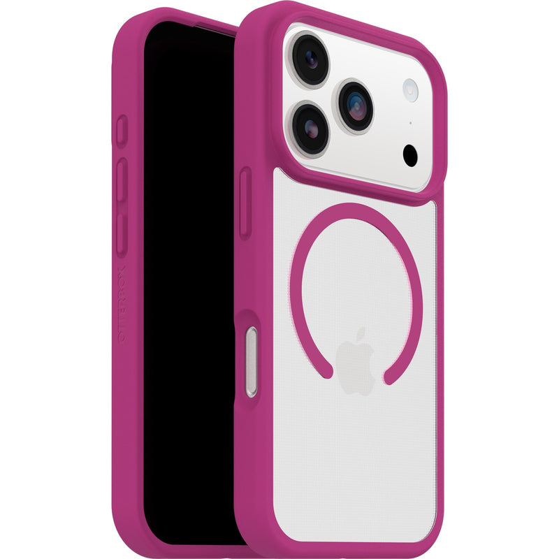 OtterBox React MagSafe Apple New iPhone Pro Max 2026 / iPhone 17 Pro Max (6.9') Case Rose Crystal (Pink/Clear) - (77-98654)