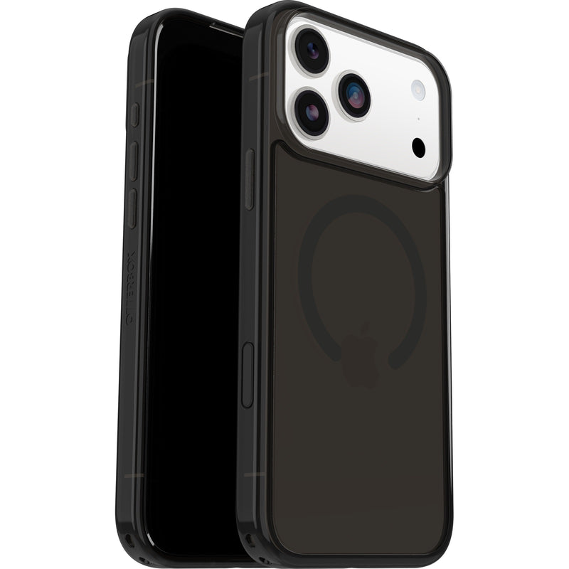 OtterBox Symmetry Clear MagSafe Apple iPhone 17 Pro Max (6.9') Case Black Mist (Clear / Black) -(77-98876),DROP+ 3X Military Standard,7