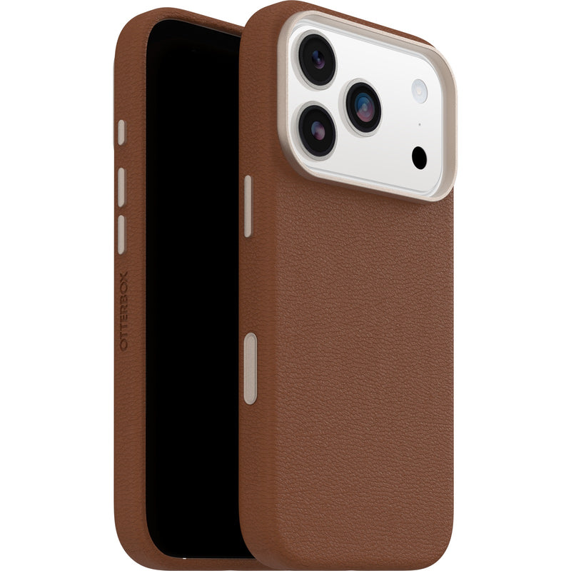 OtterBox Symmetry Cactus Leather MagSafe Apple New iPhone Pro 2026  /  iPhone 17 Pro Max (6.9') Desert Saddle (Brown) - (77-99065),7