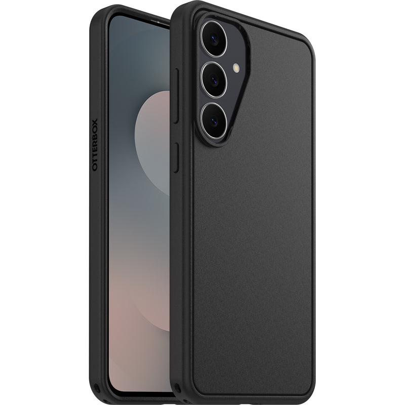 OtterBox Symmetry Samsung Galaxy S25 FE 5G (6.7') Case Black - (77-99258), DROP+ 3X Military Standard, Raised Edges, Ultra-Sleek, 7 Years