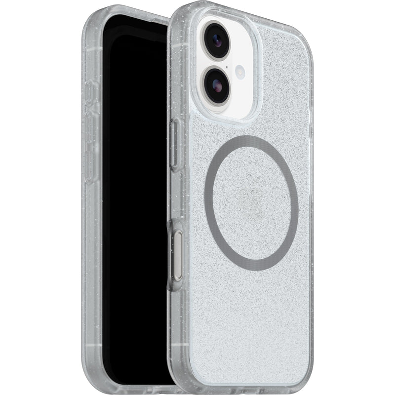 OtterBox React MagSafe Apple iPhone 17 (6.3') Case Stardust (Clear Glitter) - (77-99277),DROP+ Military Standard,Raised Edges,7