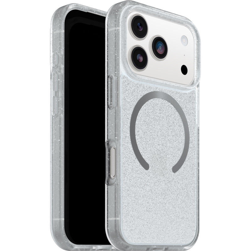 OtterBox React MagSafe Apple New iPhone Pro 2026/ iPhone 17 Pro (6.3') Case Stardust(Clear Glitter) - (77-99281),7