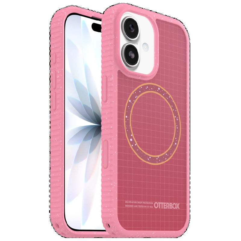 OtterBox Sole Apple iPhone 17 (6.3') Xtra Hot Case Pink - (77-99399), DROP+ 5X Military Standard, Raised Edges, Camera Control, 7 Years