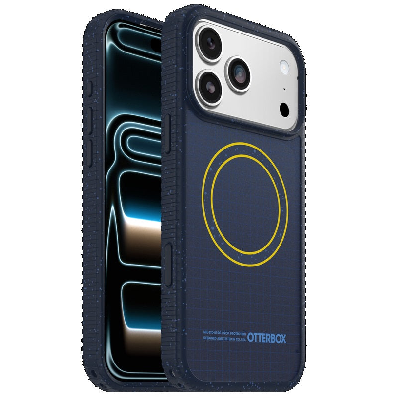 OtterBox Sole Apple iPhone 17 Pro Max (6.9') Real Quiet Case Blue - (77-99409), DROP+ 5X Military Standard, Camera Control, 7 Years