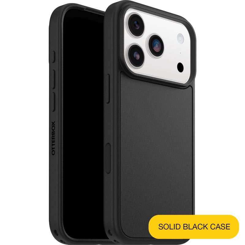 OtterBox Symmetry MagSafe Apple iPhone 17 Pro (6.3') Case Black - (77-99427), DROP+ 3X Military Standard, Raised Edges, Hassle-Free, 7