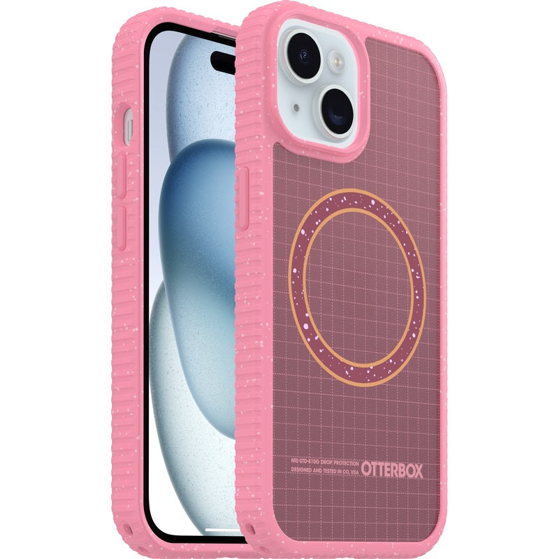 OtterBox Sole MagSafe Apple iPhone 17e /  iPhone 16e/ iPhone 15/ iPhone 14/ iPhone 13 Xtra Hot Case Pink - (77-99549), 7 Years
