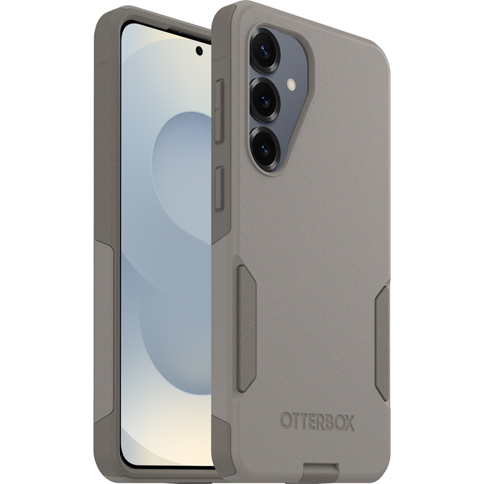 OtterBox Commuter Magnets Samsung Galaxy S26+ 5G (6.7') Case Cottonwood Glen (Light Grey) - (77-99819), DROP+ 3X Military Standard, 7