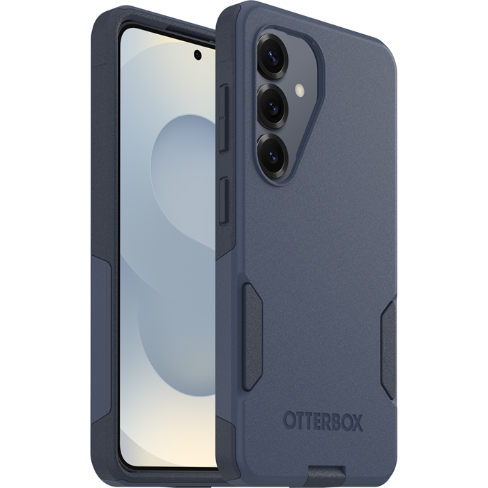 OtterBox Commuter Magnets Samsung Galaxy S26 5G (6.3') Case Riverside (Blue) - (77-99821), DROP+ 3X Military Standard, Dual-Layer, 7