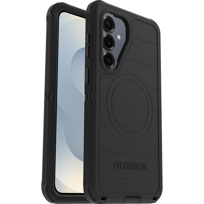 OtterBox Defender Pro Magnets Samsung Galaxy S26+ 5G (6.7') Case Black - (77-99858), DROP+ 7X Military Standard, Tri-Layer, 7