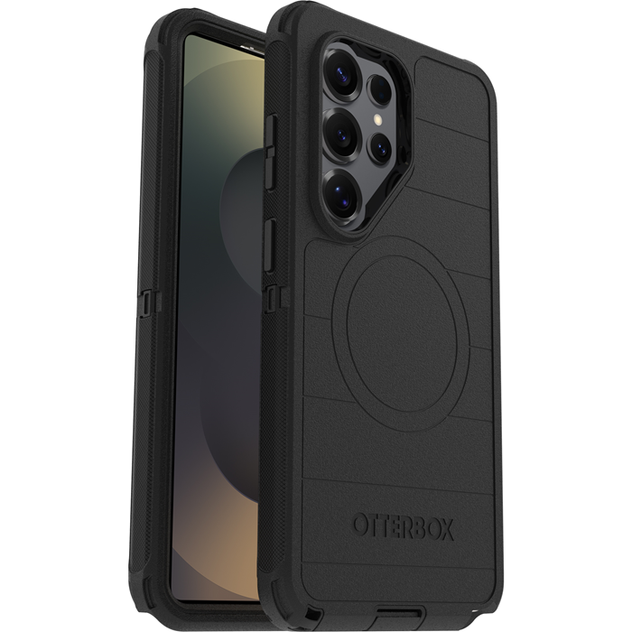 OtterBox Defender Pro Magnets Samsung Galaxy S26 Ultra 5G (6.9') Case Black - (77-99859), DROP+ 7X Military Standard, Tri-Layer, 7