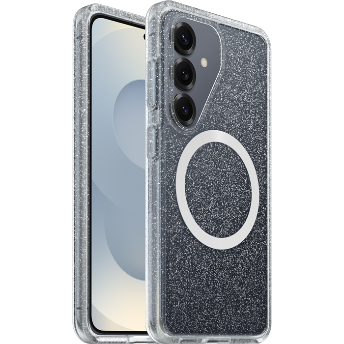 OtterBox React Magnets Samsung Galaxy S26 5G (6.3') Case Stardust (Clear) - (77-99947),DROP+ Military Standard,Raised Edges,7 Years