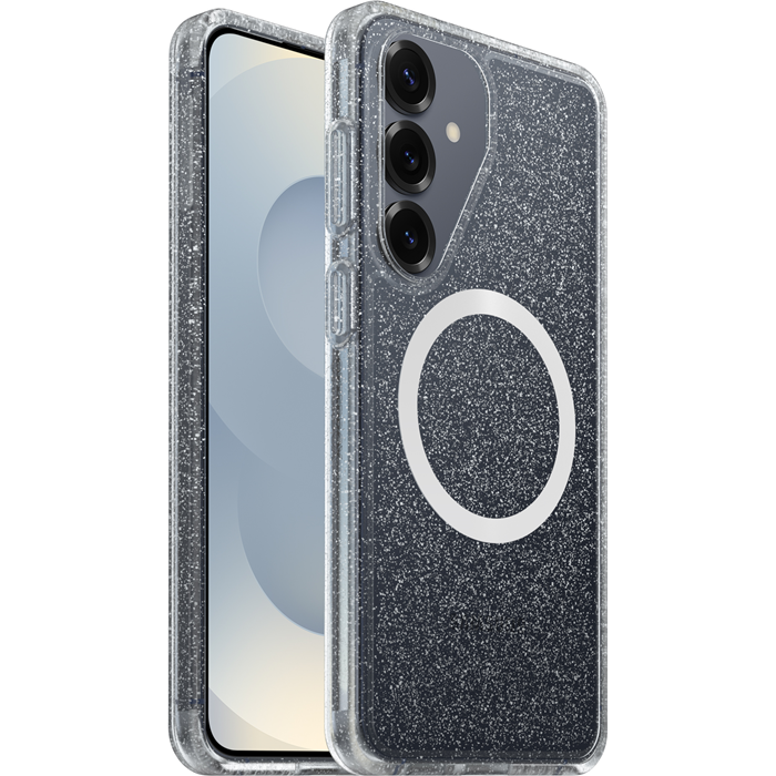 OtterBox React Magnets Samsung Galaxy S26+ 5G (6.7') Case Stardust (Clear) - (77-99948),DROP+ Military Standard, Raised Edges, 7