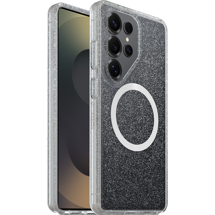 OtterBox React Magnets Samsung Galaxy S26 Ultra 5G (6.9') Case Stardust (Clear) - (77-99949),DROP+ Military Standard,Raised Edges,7