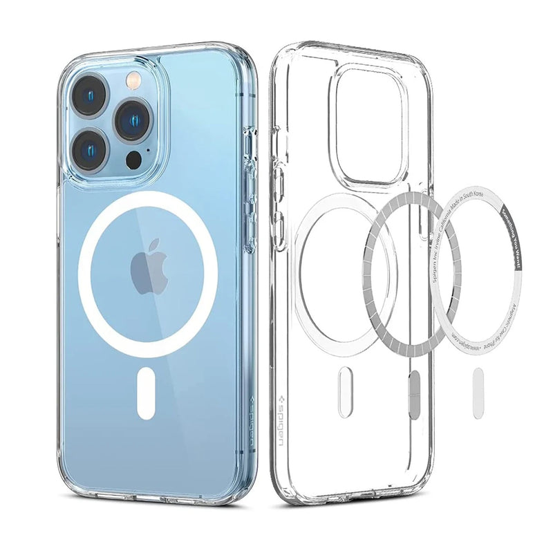 USP Apple iPhone 8 Plus/ iPhone 7 Plus (5.5') Clear Case with MagSafe - Built-in magnets, Scratch Resistant, Crystal Clear, 5