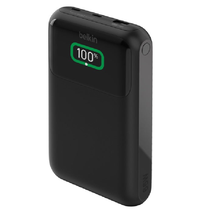Belkin BoostCharge Pro 20k mAh Laptop Power Bank (3 Port) & USB-C Cable 60W(60cm) - Black(BPB020BTBK), 2xUSB-C,1xUSB-A, $1500 CEW, 2