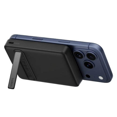 Belkin BoostCharge Slim Magnetic 10K  Power Bank with Stand - Black(BPD016fqBK), 2xUSB-C(30W),1x Qi2(15W), $2500 CEW, 2
