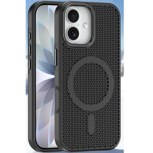 USP Apple iPhone 17 (6.3') Armor 3D Mesh Case with MagSafe Black- Fragiile Surface, TPU Bumper, Drop Resistance, Scratch Protection, 5