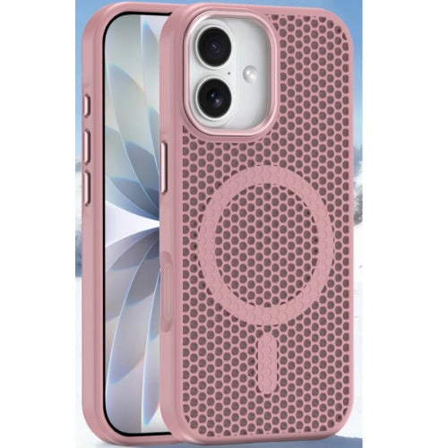USP Apple iPhone 17 (6.3') Armor 3D Mesh Case with MagSafe Pink - Fragiile Surface, TPU Bumper, Drop Resistance, Scratch Protection,  5