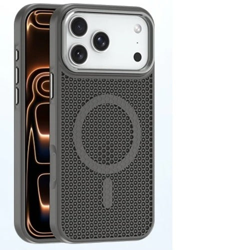 USP Apple iPhone 17 Pro Max (6.9') Armor 3D Mesh Case with MagSafe Grey- Fragiile Surface, TPU Bumper, Drop Resistance, 5