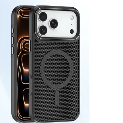 USP Apple iPhone 17 Pro (6.3') Armor 3D Mesh Case with MagSafe Black- Fragiile Surface, TPU Bumper, Drop Resistance, 5