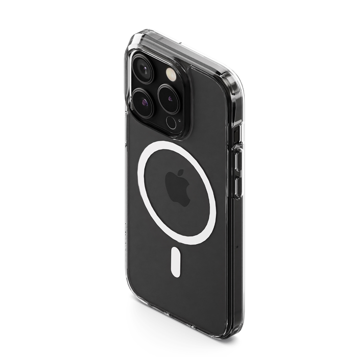 Cygnett AeroMag Apple iPhone 16 Pro Max (6.9') Clear Case  (CY5003CPAEG),TPU Frame,Hard-Shell Back,Magsafe Compatible,4FT DropProof,2 Years