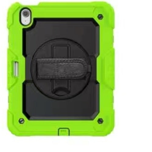 USP Rugged Apple iPad (11') (A16) (11th Gen) / iPad (10.9') (10th Gen) Case Green -Built-in-Kickstand,Hand & Shoulder Strap,DropProof,5