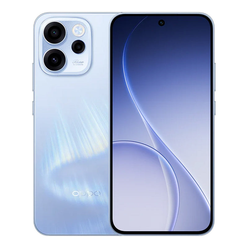 OPPO Reno15 F 5G - Aurora Blue (CPH2801AU Aurora Blue)* AU STOCK*, 6.57', Full HD+, 120Hz, 8GB/256GB, 50MP/50MP, Dual SIM, 6500mAh, 2 Years