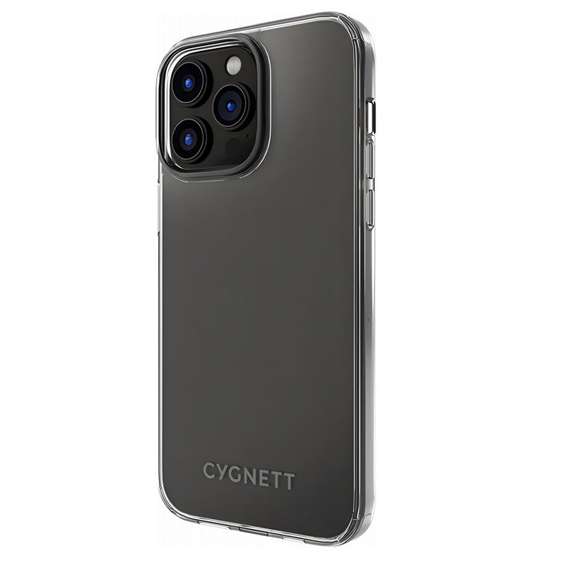 Cygnett EcoShield Apple iPhone 14 Pro Max Clear Case - (CY4203CPAEG)Slim,TPU Frame,Shock Absorbent,UV Resistant,Hard-Shell Back,2