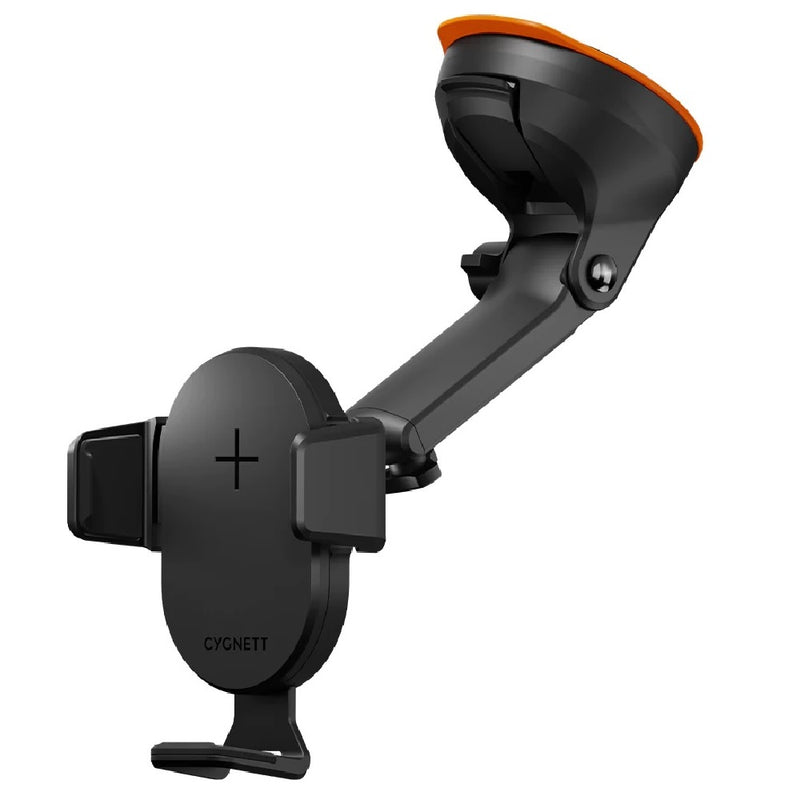 Cygnett EasyMount Universal Car Window or Dash Extendable Mount - Black (CY4624WLCCH),Extendable Arm (up to 250mm), 2 Years