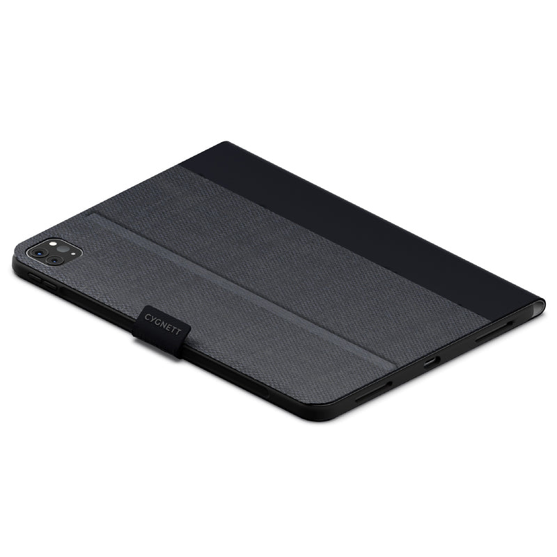 Cygnett TekView Apple iPad Pro (13') (M5/M4) (8th/7th Gen) Case - Black(CY4976TEKVI), 4ft Drop Protection, Pencil Storage, 2 Years