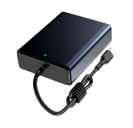 Cygnett PowerMaxx 100W PD GaN Laptop Charger with Integrated USB-C Cable (1M) - Black(CY5072PDWCH), 1M USB-C (100W), 2 Years