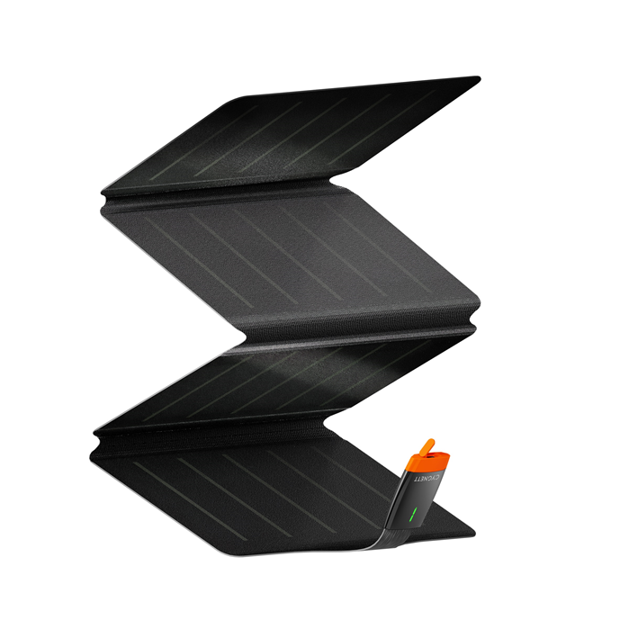 Cygnett Roam 36W Folding Solar Panel Charger - Grey (CY5134PBCHE),PD Passthrough 36W ,Monocrystalline Solar Cells,Super Slim,Foldable,2 Years