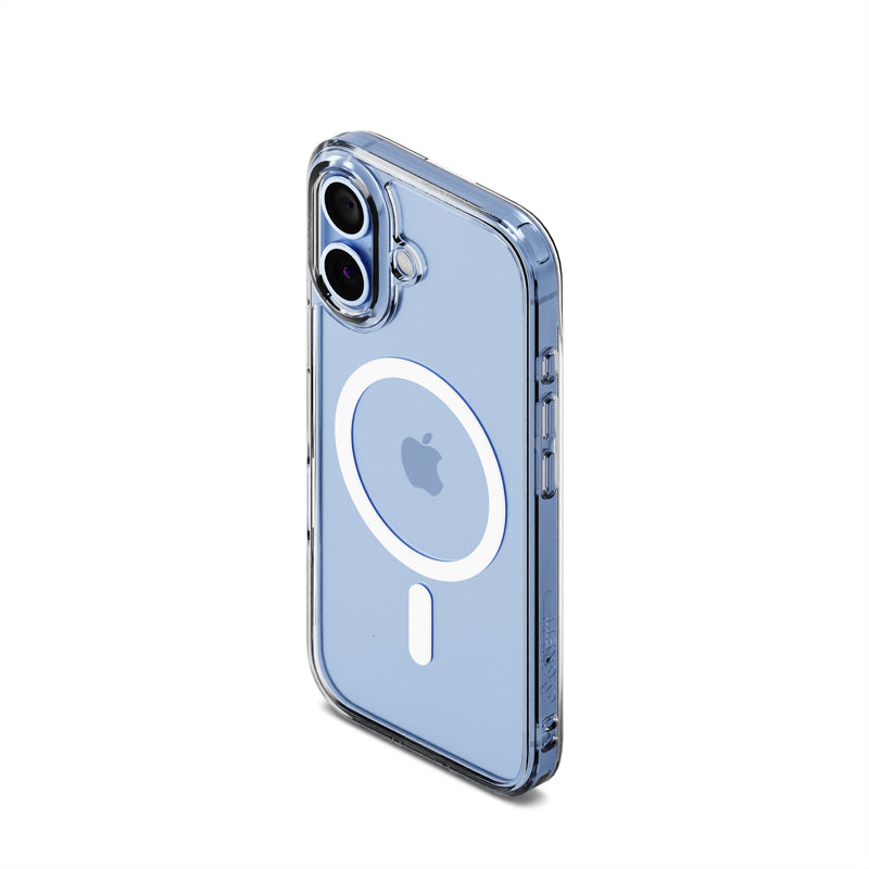 Cygnett AeroMag Apple iPhone 17 (6.3') Magnetic Clear Case - (CY5552CPAEG), TPU Frame, Anti-Yellowing,UV Resistance,Scratch Resistant,2 Years
